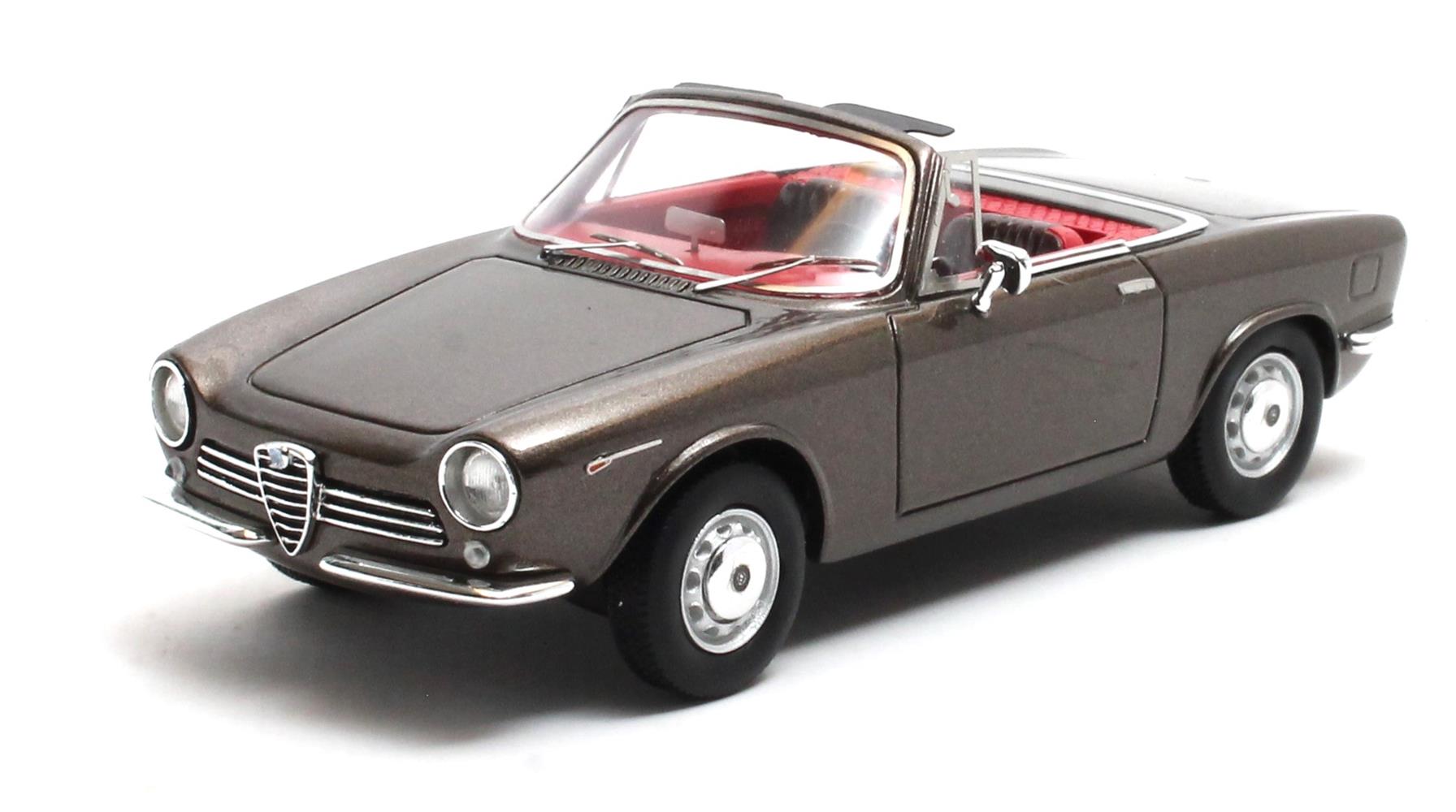 Alfa Romeo Giulia Spider prototipo 1963 Bruin Metallic - 1:43